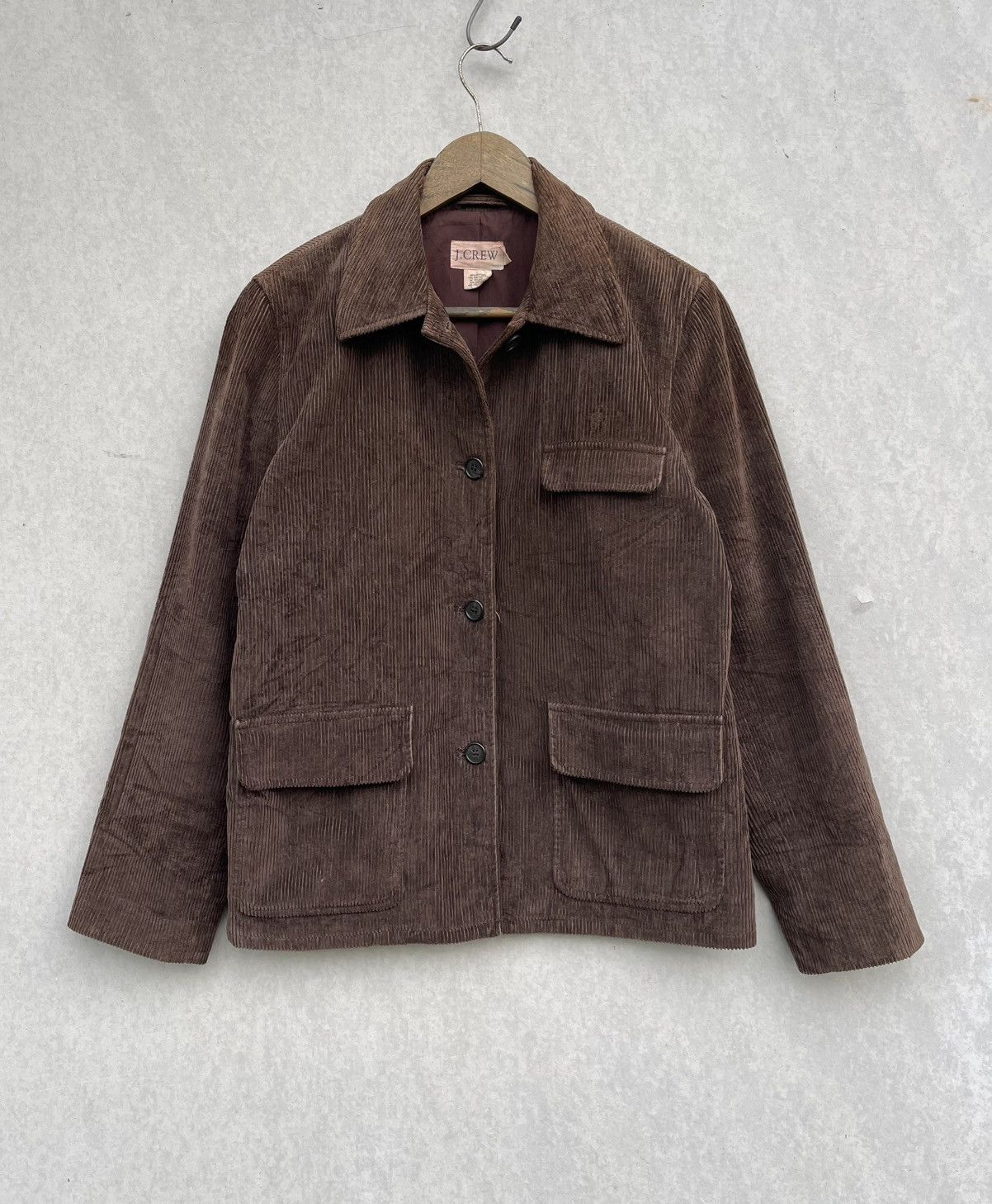 J.Crew × Vintage 🔥Vintage J.Crew Corduroy Button Jacket Size US S / EU 44-46 / 1 - 2 Thumbnail