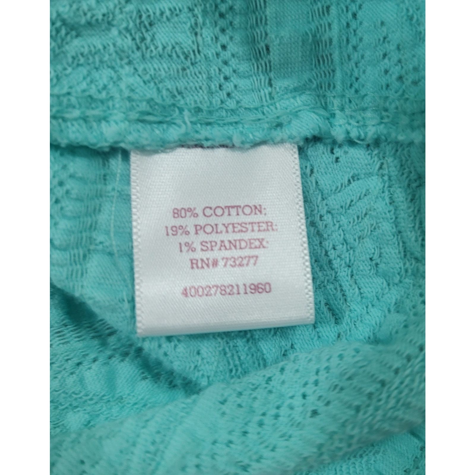 Other SO Pastel Green Textured Double Scoop Tank Top Large Size L / US 10 / IT 46 - 5 Thumbnail