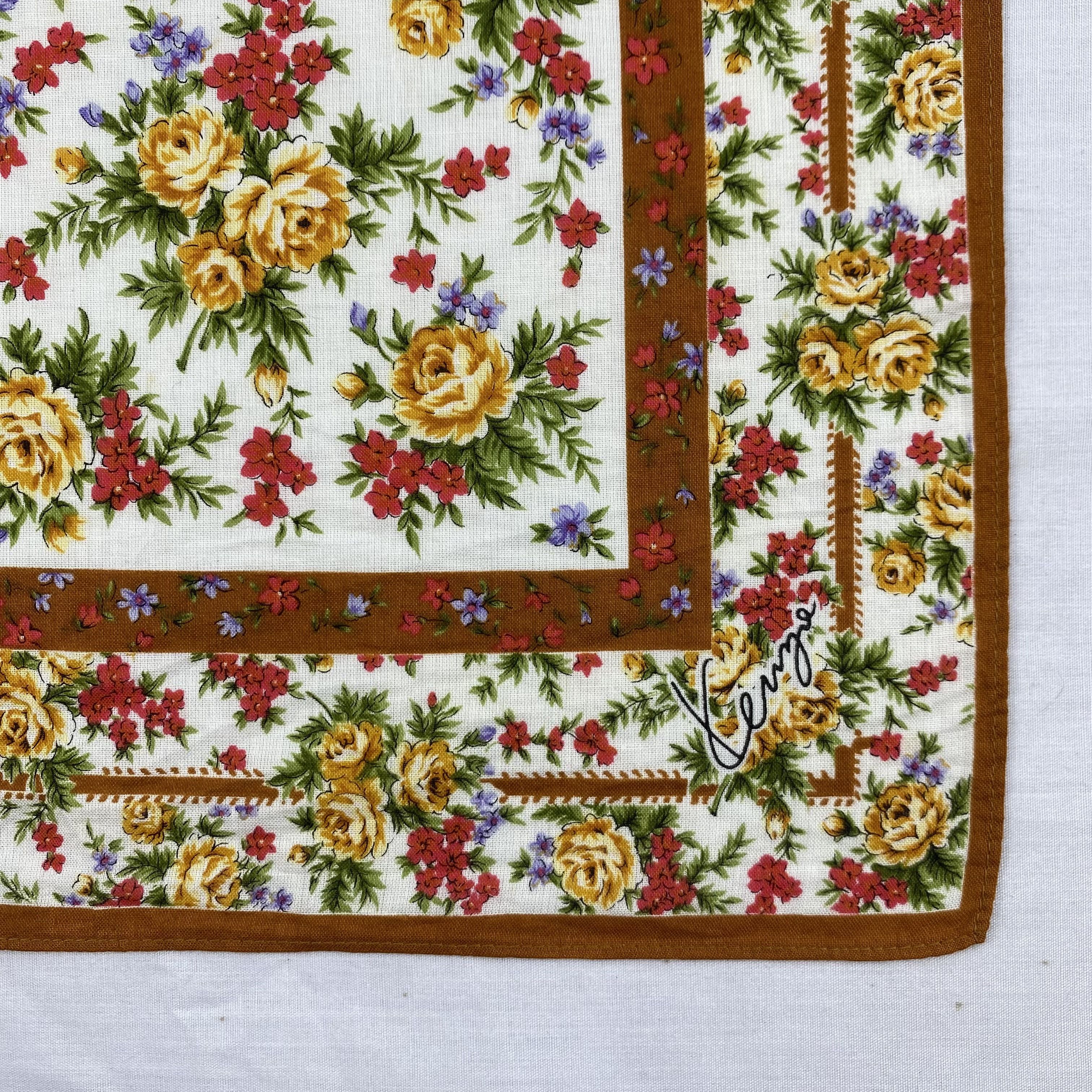 Kenzo × Vintage Vintage Kenzo Handkerchief Neckerchief Bandana H377Q Size ONE SIZE - 3 Thumbnail