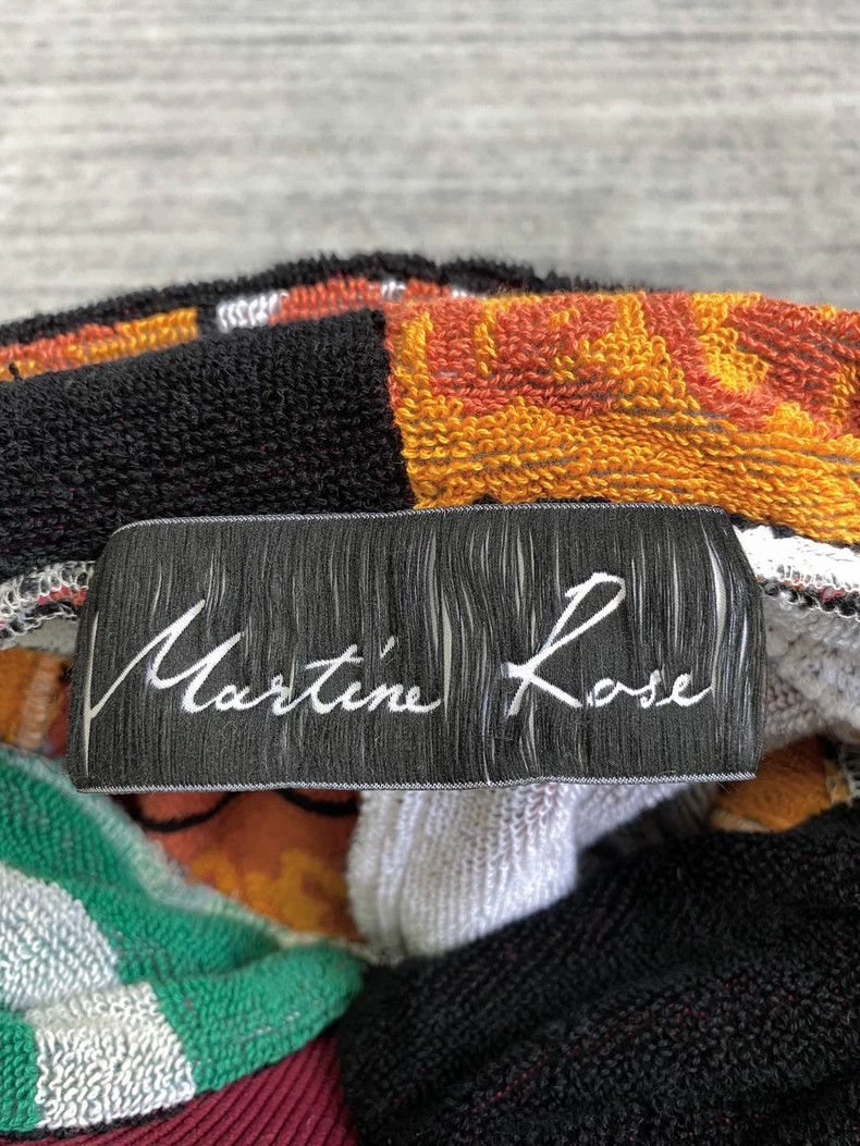 Martine Rose Martine Rose Towel Embroidered Hoodie Bar Towel Splicing H Size US XS / EU 42 / 0 - 5 Thumbnail