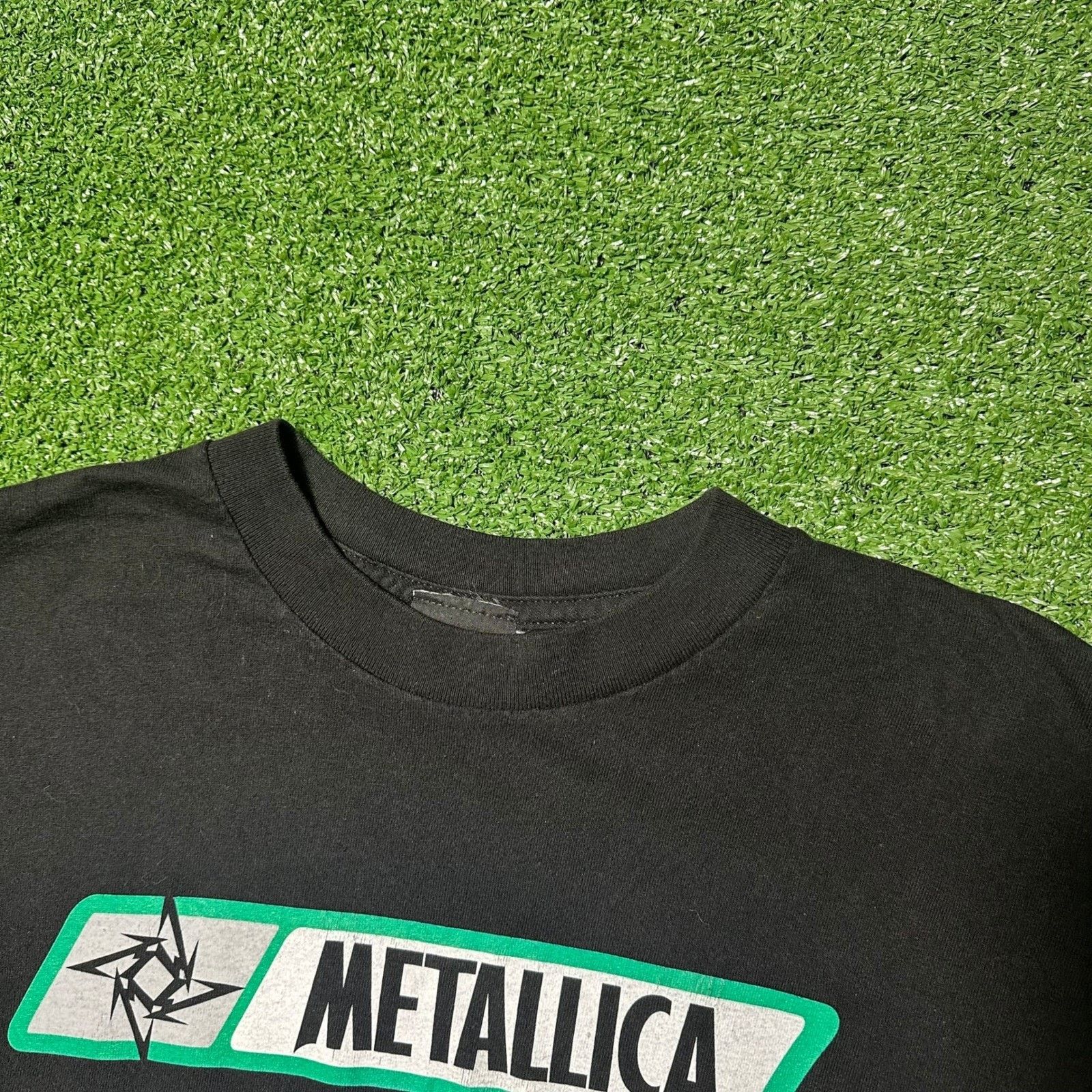Giant Vintage 2002 Metallica Giant Double Layer Shirt Large Size US L / EU 52-54 / 3 - 12 Thumbnail