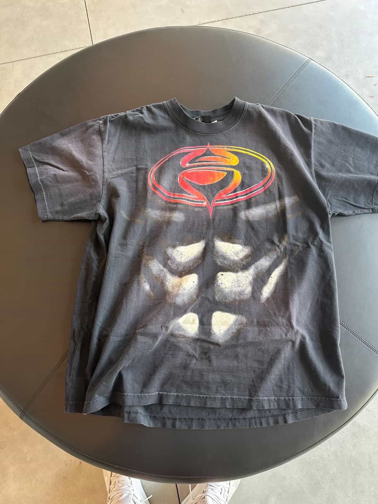 HELLSTAR Hellstar superhero t shirt black Size US XL / EU 56 / 4 - 1 Thumbnail