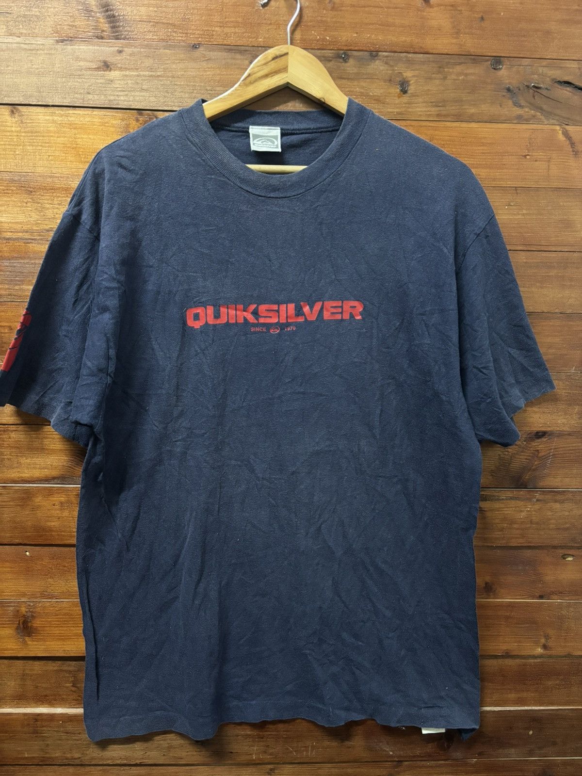 Quiksilver Vintage 90s quiksilver tshirt Size US XL / EU 56 / 4 - 1 Thumbnail