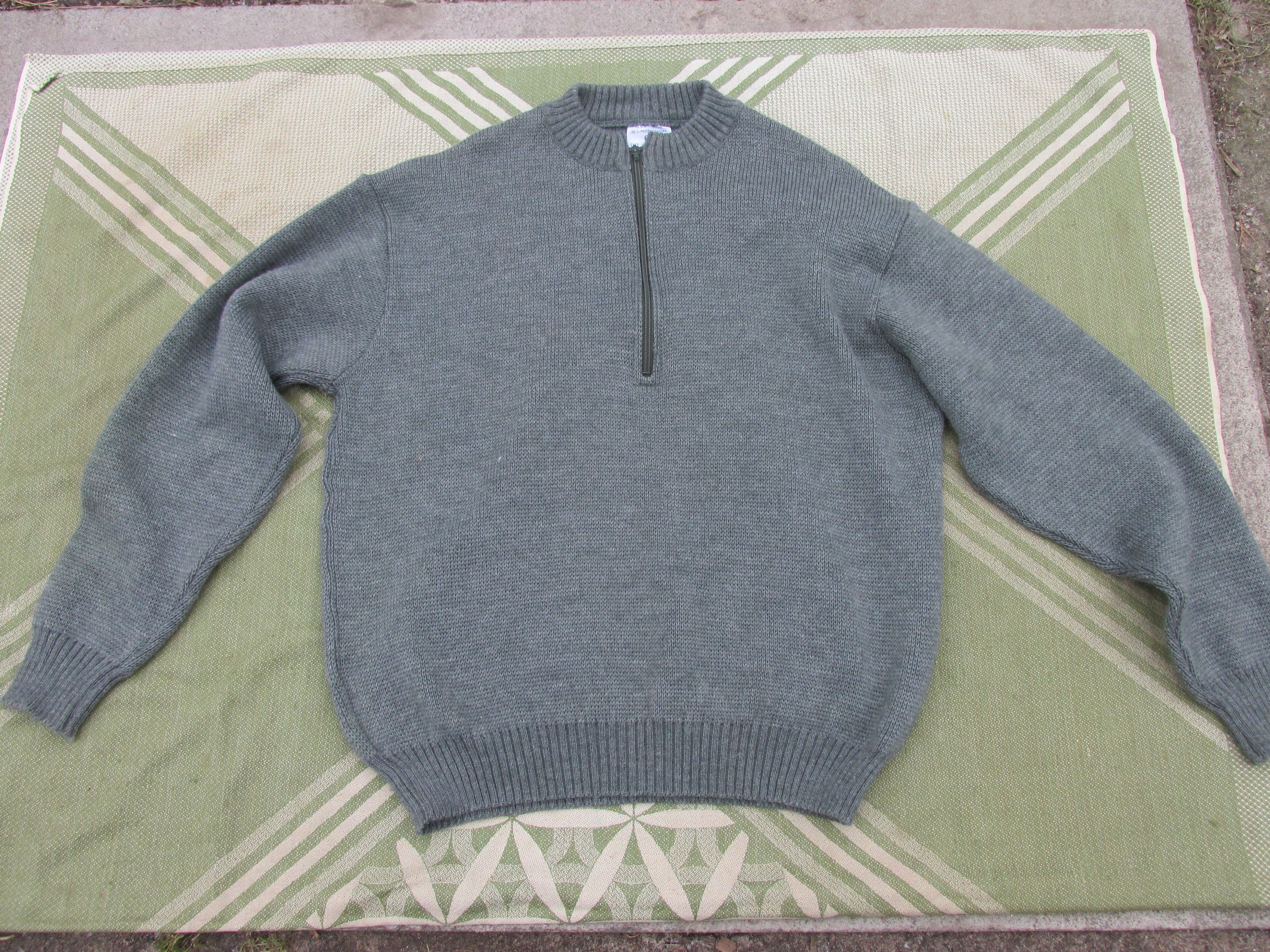 Vintage Vintage Sweater M-74 of the Swiss Army, 62 Size US XXL / EU 58 / 5 - 1 Thumbnail
