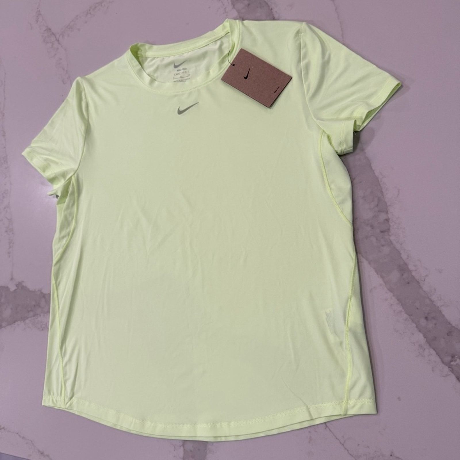 Nike Nike One NWT Classic DriFit Short Sleeve Shirt Womens Small Size S / US 4 / IT 40 - 3 Thumbnail