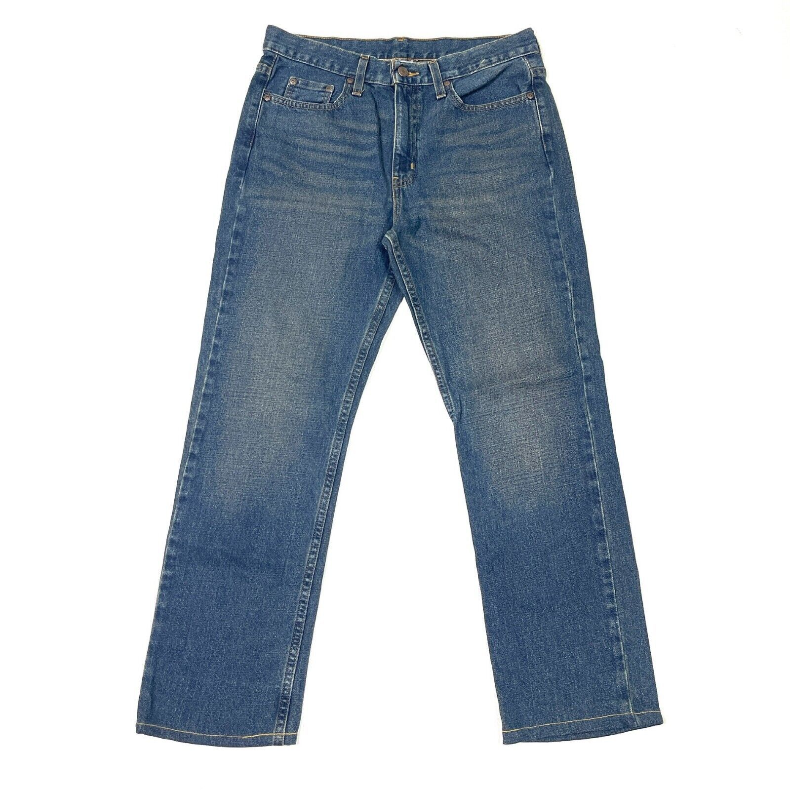 Faded Glory Faded Glory Washed Blue Denim Jeans Pants Mens size 31x28 Size US 31 - 1 Thumbnail
