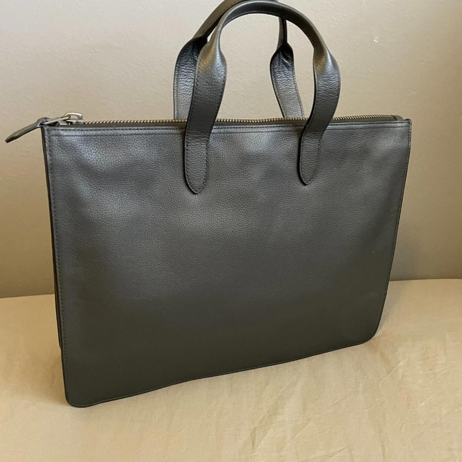 Coach NWT coach METROPOLITAN SOFT BRIEF (COACH 32249) navy Size ONE SIZE - 2 Thumbnail