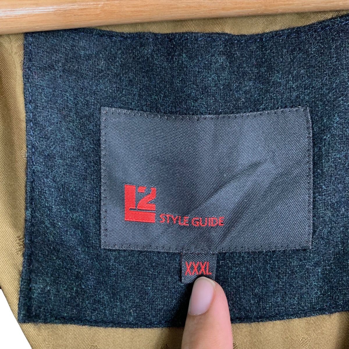 Japanese Brand L2 Style Guide Wool Zipper Button Hybrid Jacket XXL #0023-C2 Size US XXL / EU 58 / 5 - 18 Thumbnail