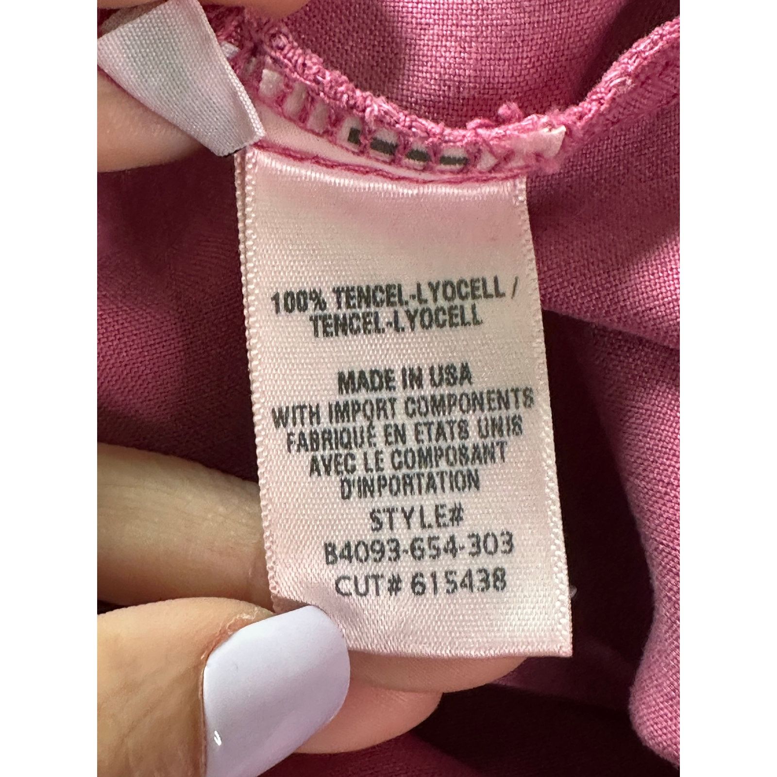 Bella Dahl Bella Dahl pink sleeveless buttoned blouse size small Size S / US 4 / IT 40 - 5 Thumbnail