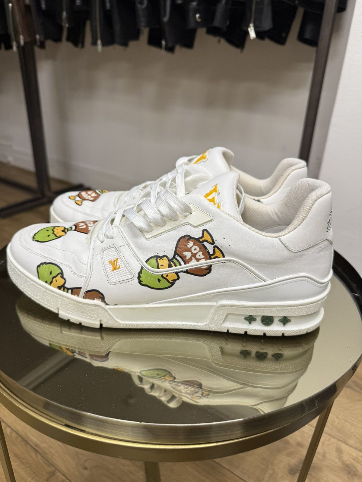 *足元で魅せる*【LOUIS VUITTON】NIGOスニーカー Louis Vuitton X Nigo Shoes | Grailed