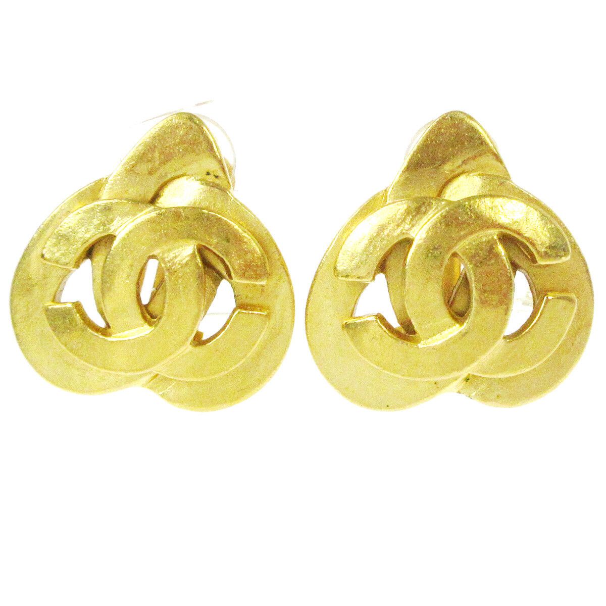 Chanel Chanel Vintage CC Heart Clip-On Metal Size ONE SIZE - 1 Thumbnail
