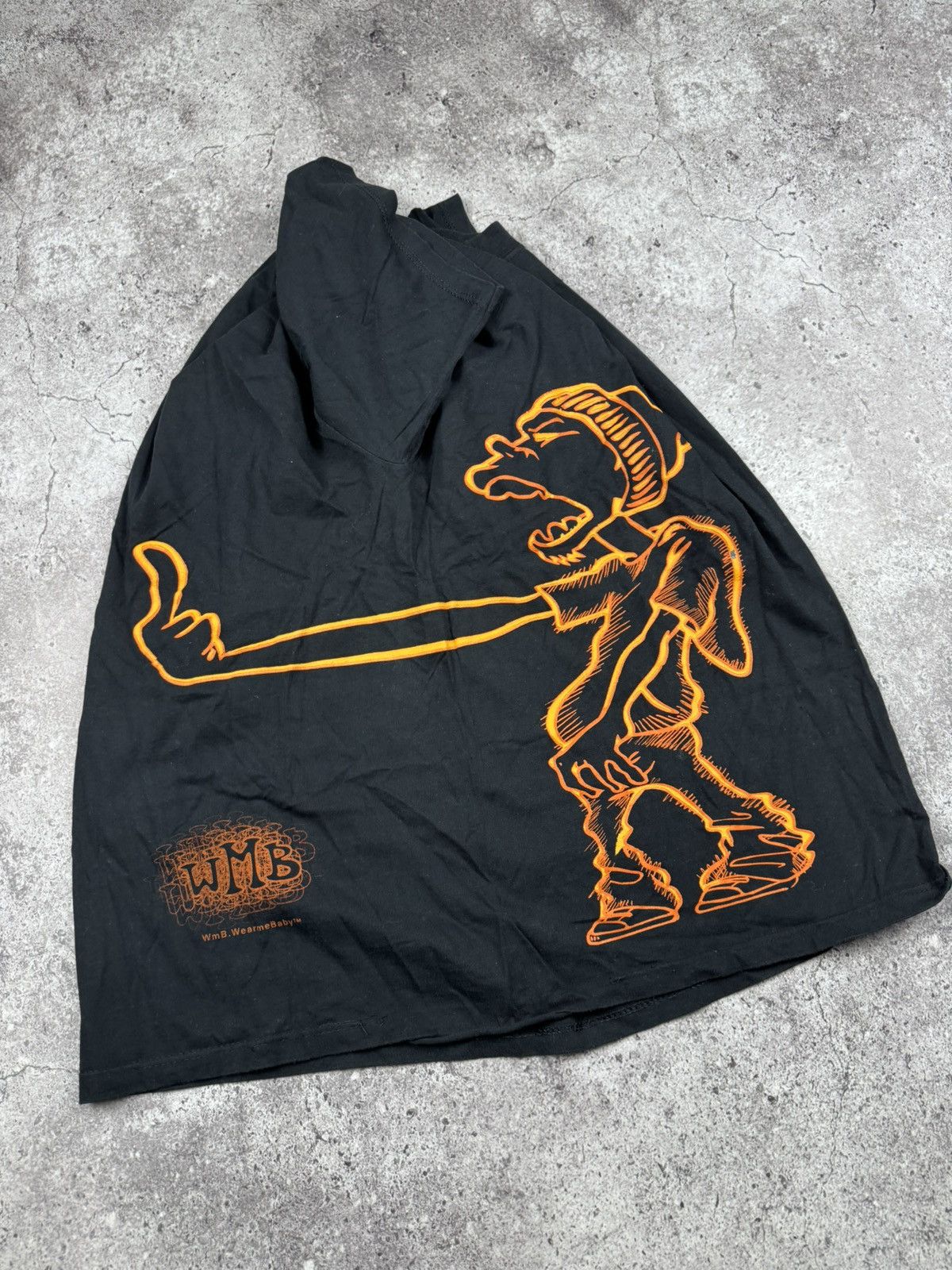 JNCO × Vintage Vintage 90’s JNCO Style OG Fire Fuck Skategang baggy shirt Size US XL / EU 56 / 4 - 5 Thumbnail