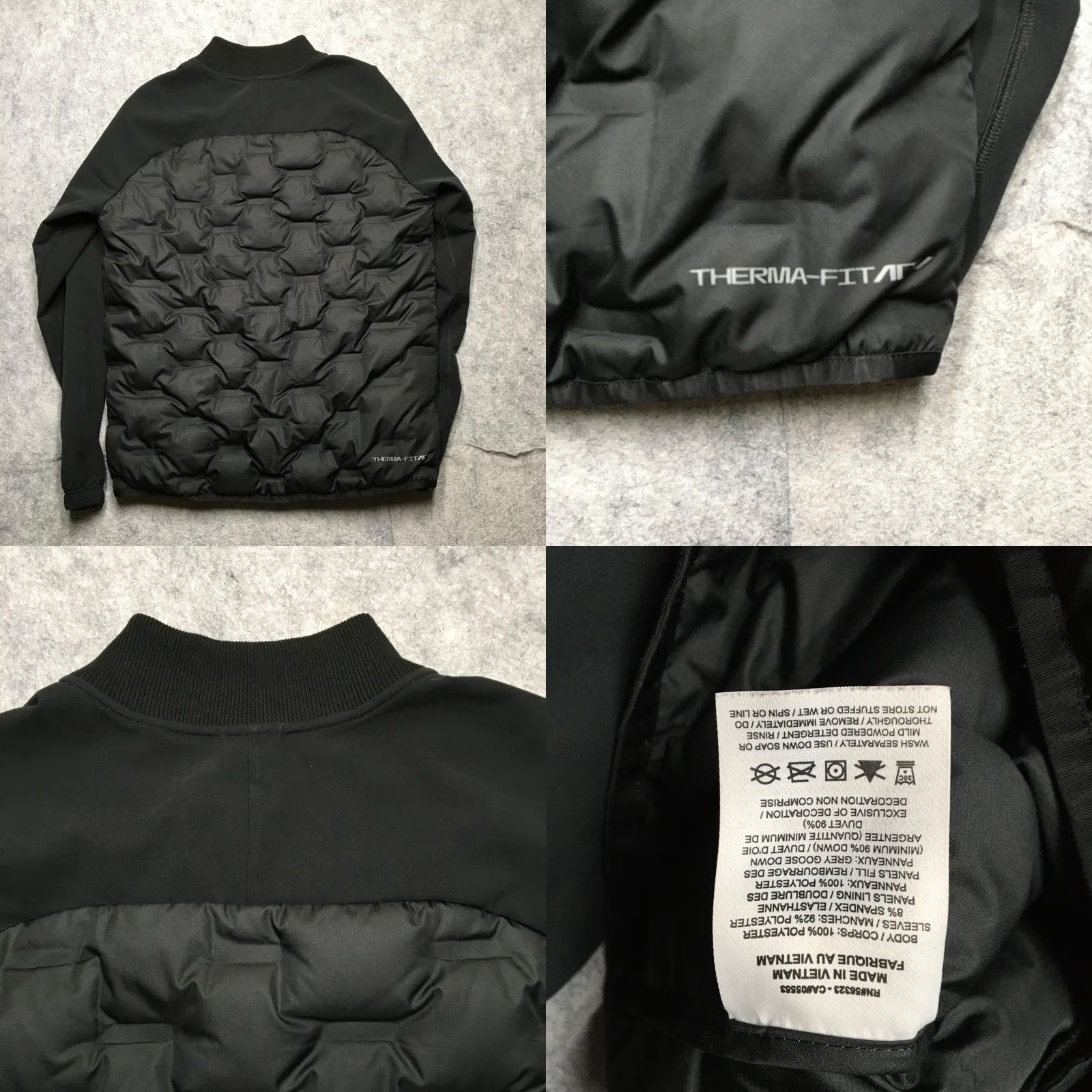 Nike Nike Therma-FIT ADV Jacket Mens Small Black Golf Down Puffer Bomber DA2865-010 Size US S / EU 44-46 / 1 - 8 Thumbnail