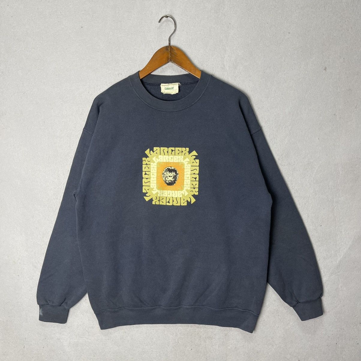 Xlarge Vintage XLARGE Skull Graphic Crewneck Sweatshirt Size US L / EU 52-54 / 3 - 1 Thumbnail