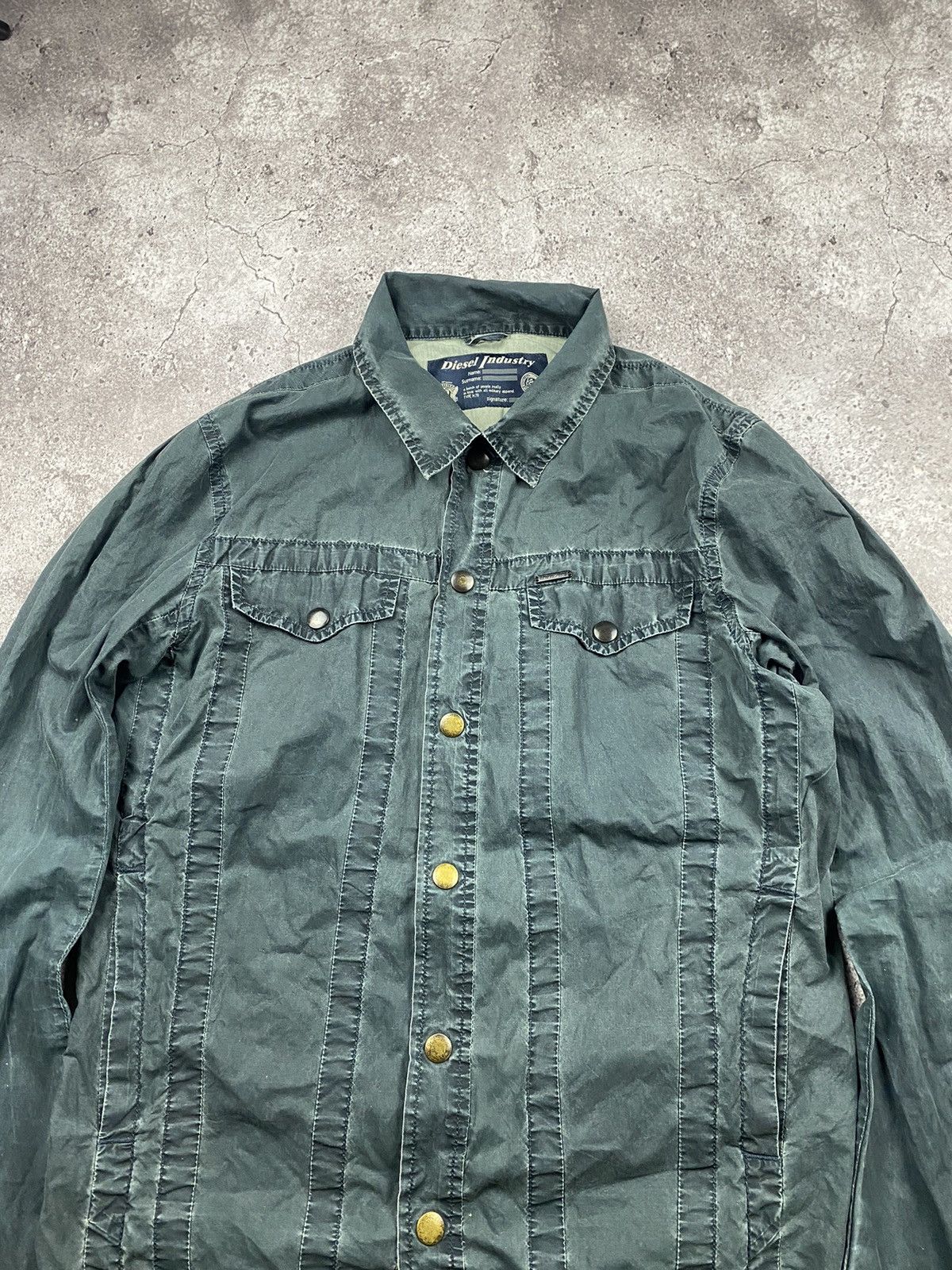 Diesel Avant Garde Diesel Junya Watanabe zip shirt Japan Arcival🔥 Size US XL / EU 56 / 4 - 2 Thumbnail
