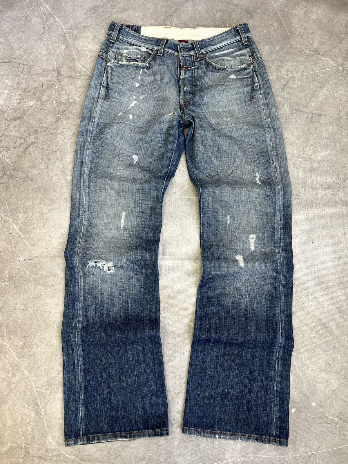Marithe + Francois Girbaud Marithe francois Gibraud distressed baggy y2k jeans archive Size US 32 / EU 48 - 1 Thumbnail