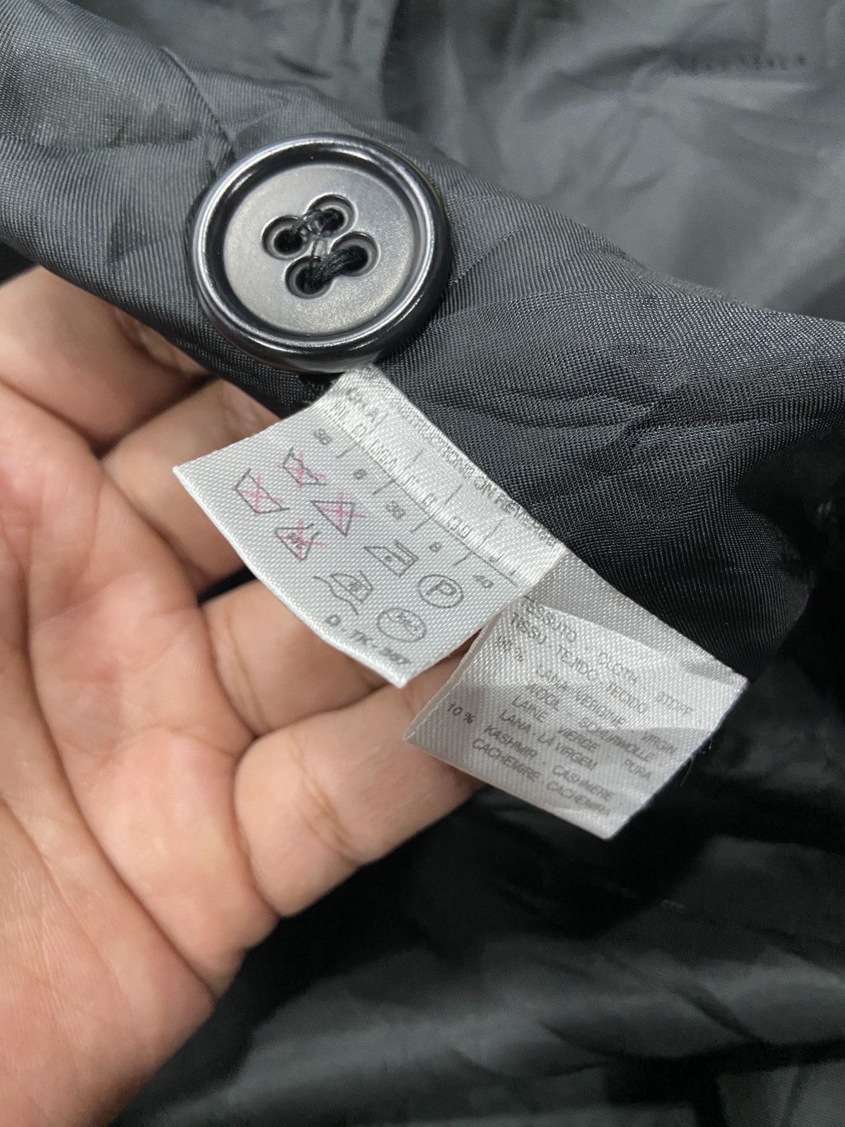 Max Mara Max Mara Style Black Wool Wrap Coat Women’s Long Belted Size M / US 6-8 / IT 42-44 - 8 Thumbnail