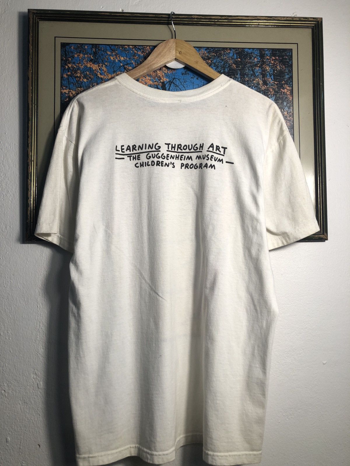Keith Haring × Vintage RARE Vintage Keith Haring Guggenheim Museum Size US L / EU 52-54 / 3 - 10 Thumbnail