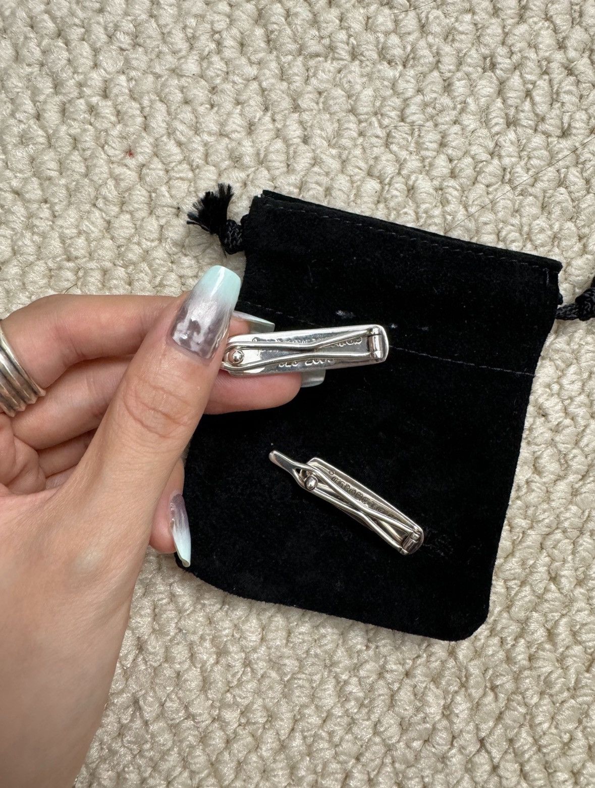 Chrome Hearts Chrome hearts hair clips Size ONE SIZE - 3 Thumbnail