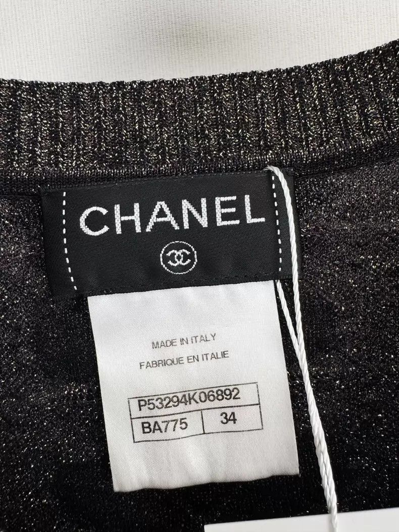 Chanel Chanel Petal gold silk dress Size XXS / US 00 / IT 34 - 2 Thumbnail