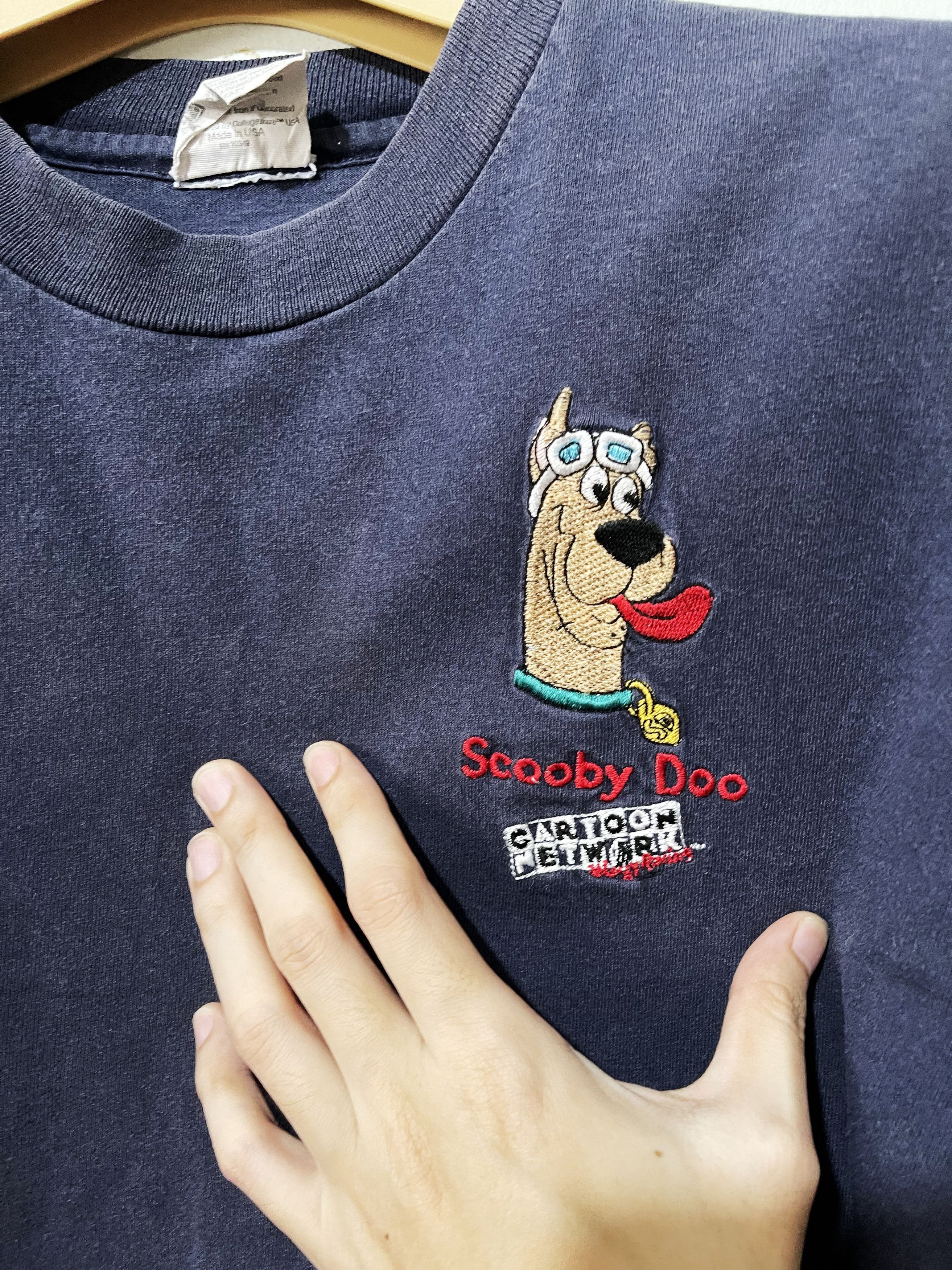 Arts & Science × Cartoon Network × Vintage Vintage 90s Scooby Doo Shirt Size US XXS / EU 40 - 2 Thumbnail