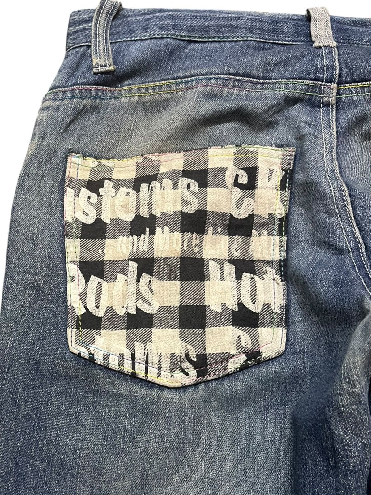 Hysteric Glamour Vintage Japanese Brand Customwork Denim Size US 31 - 9 Thumbnail
