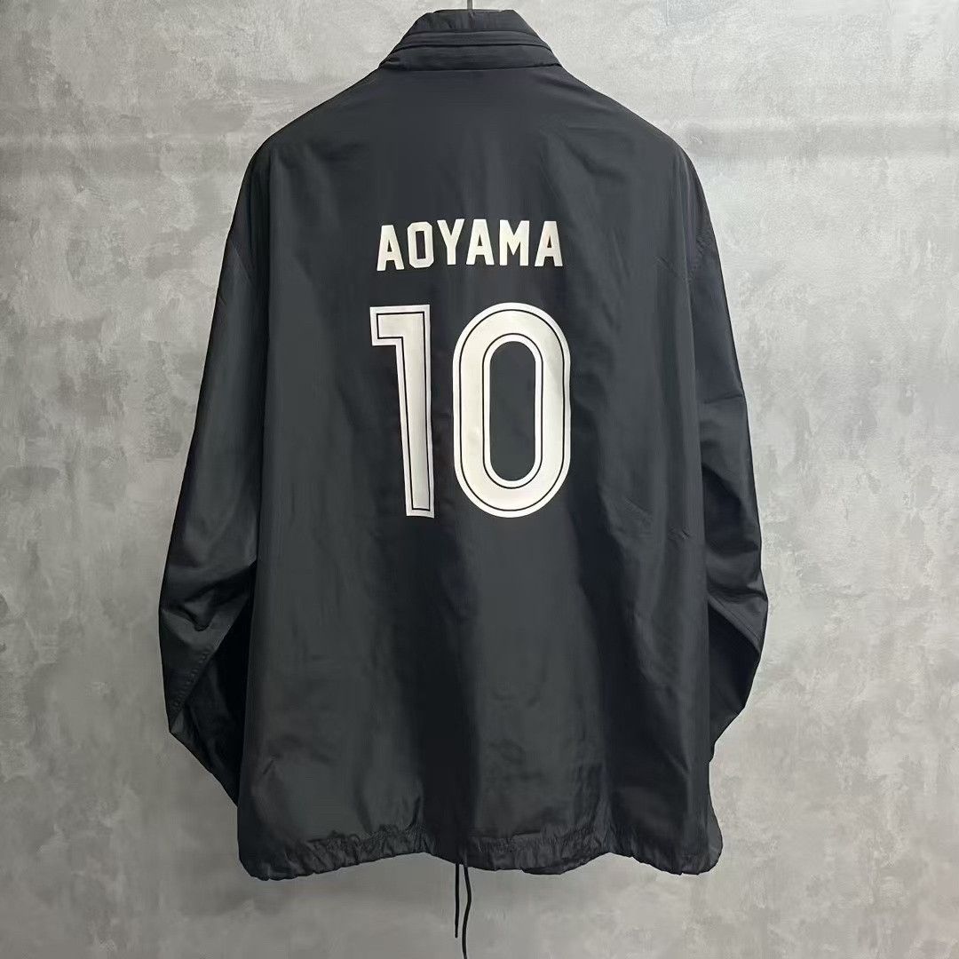 Balenciaga Balenciaga Black Varsity Football Jacket Size US XS / EU 42 / 0 - 4 Thumbnail