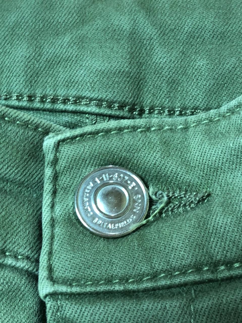 Allsaints × Vintage Vintage 90’s Y2K Style Wide Denim cargo Jeans Pants Size 28" / US 6 / IT 42 - 6 Thumbnail