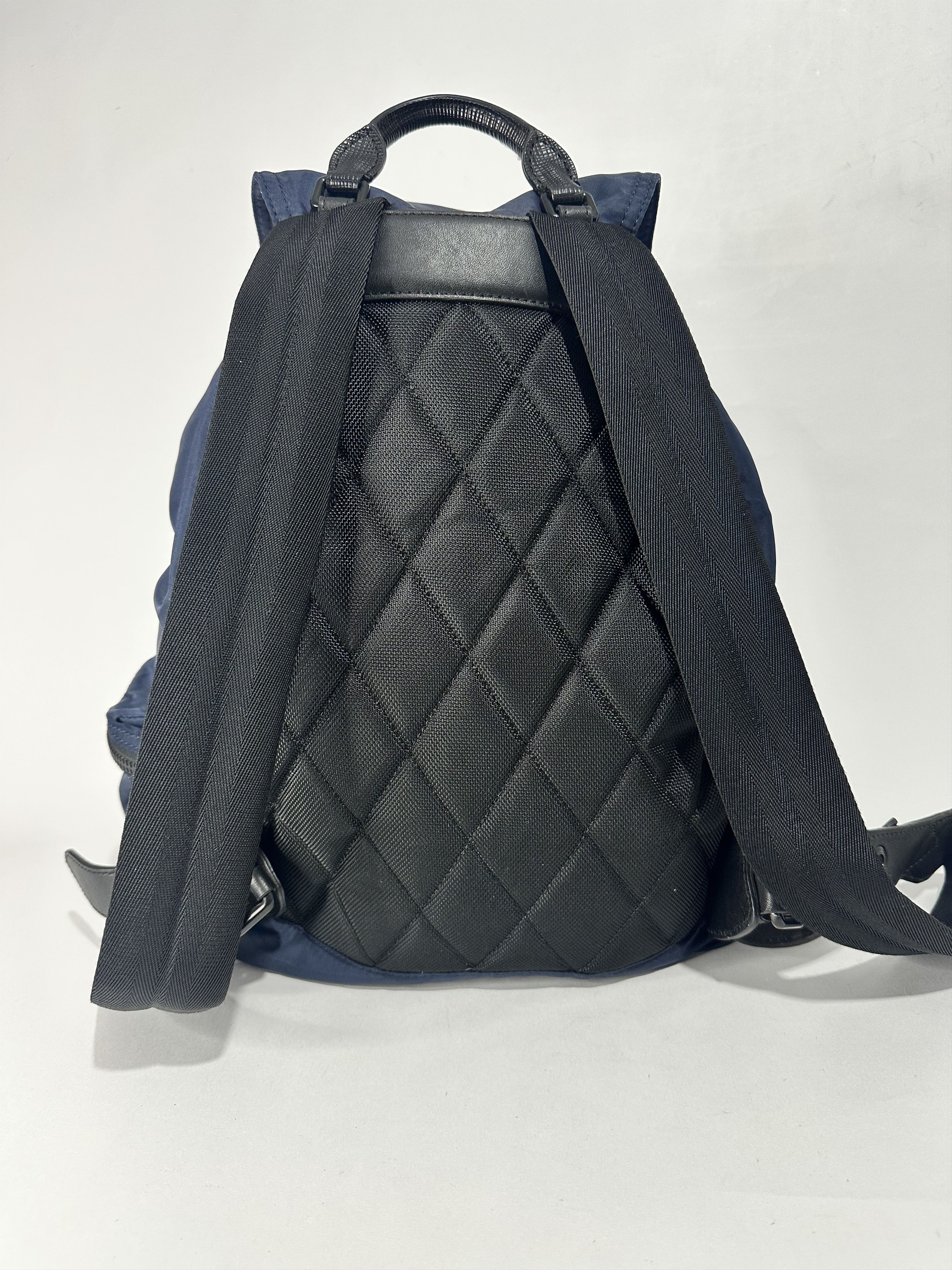 Burberry Burberry Medium Nylon 'Rucksack' Backpack, Navy Size ONE SIZE - 2 Thumbnail