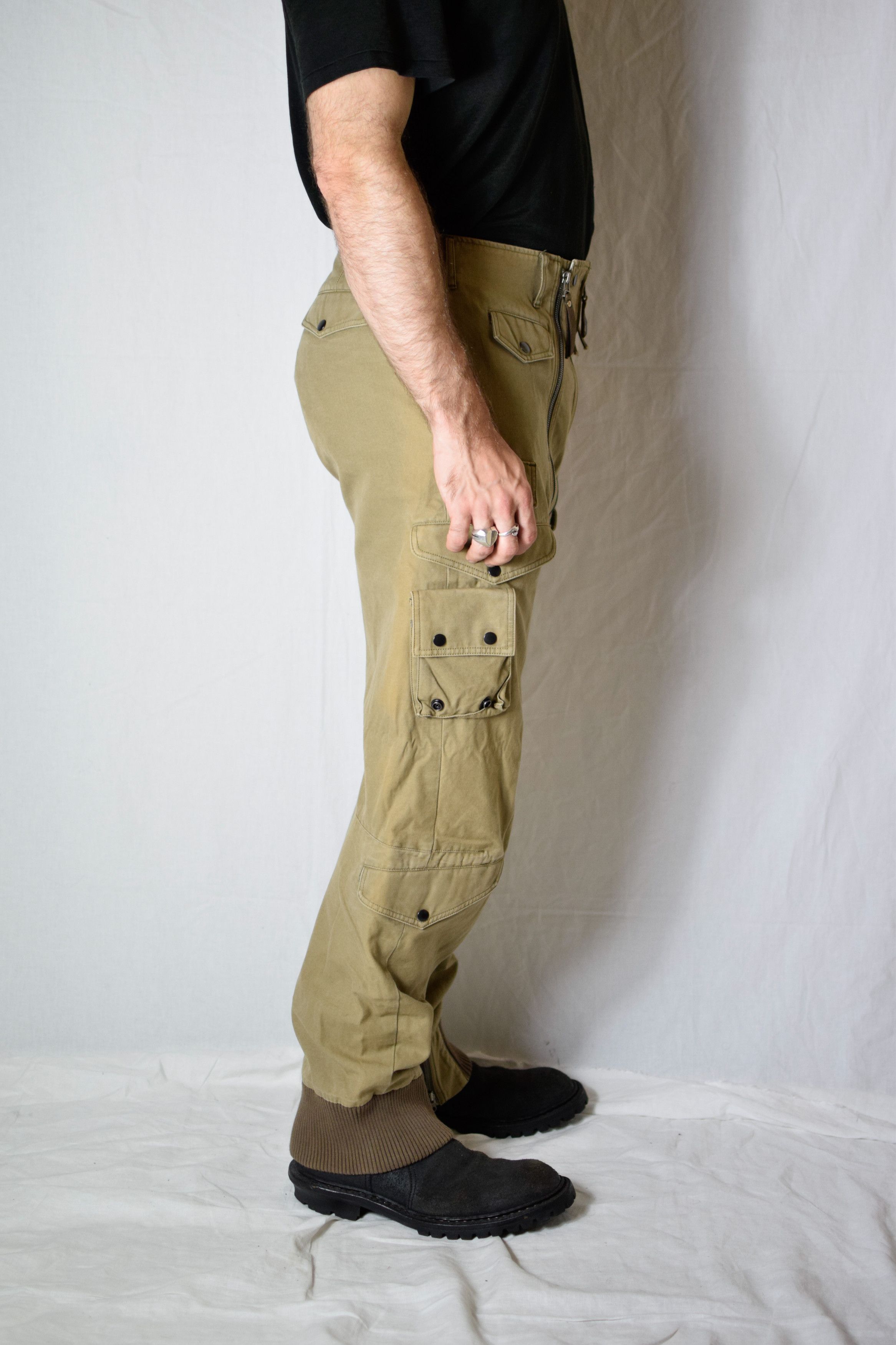 Julius Julius AW06 Fixed Cargo Flight Pants Size US 32 / EU 48 - 6 Thumbnail