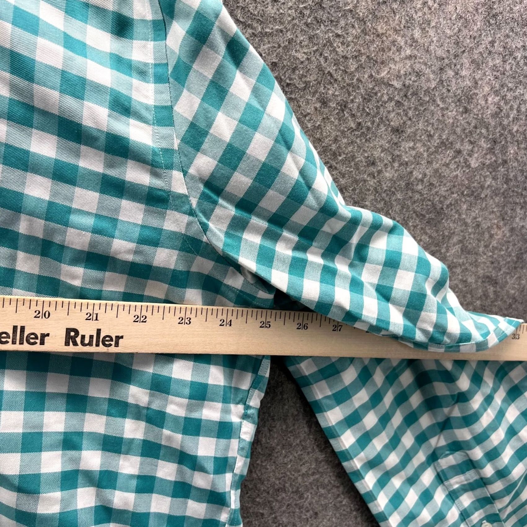 Brooks Brothers VINTAGE Brooks Brothers Shirt Men XL Blue Check Regent American Supima Cotton Button-Up Regular Long Sleeve Size US XL / EU 56 / 4 - 5 Thumbnail