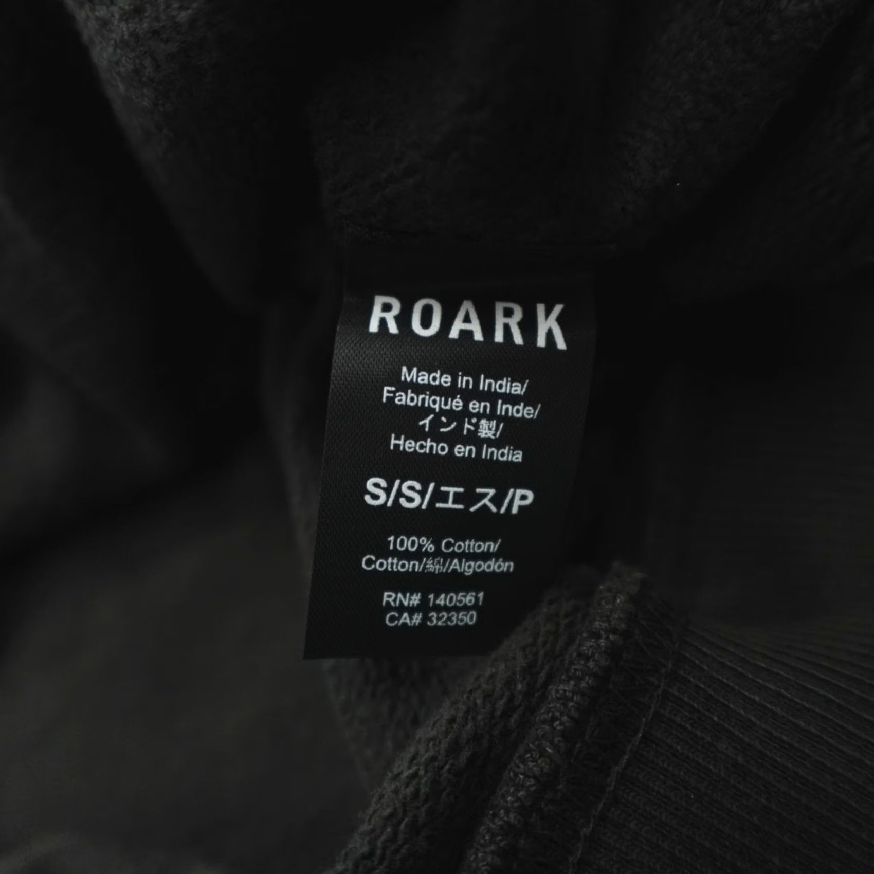 Roark VINTAGE Roark Surf Cult Fleece Hoodie Mens Size S Black RF339 Varanger Norway Shirt Size US S / EU 44-46 / 1 - 5 Thumbnail