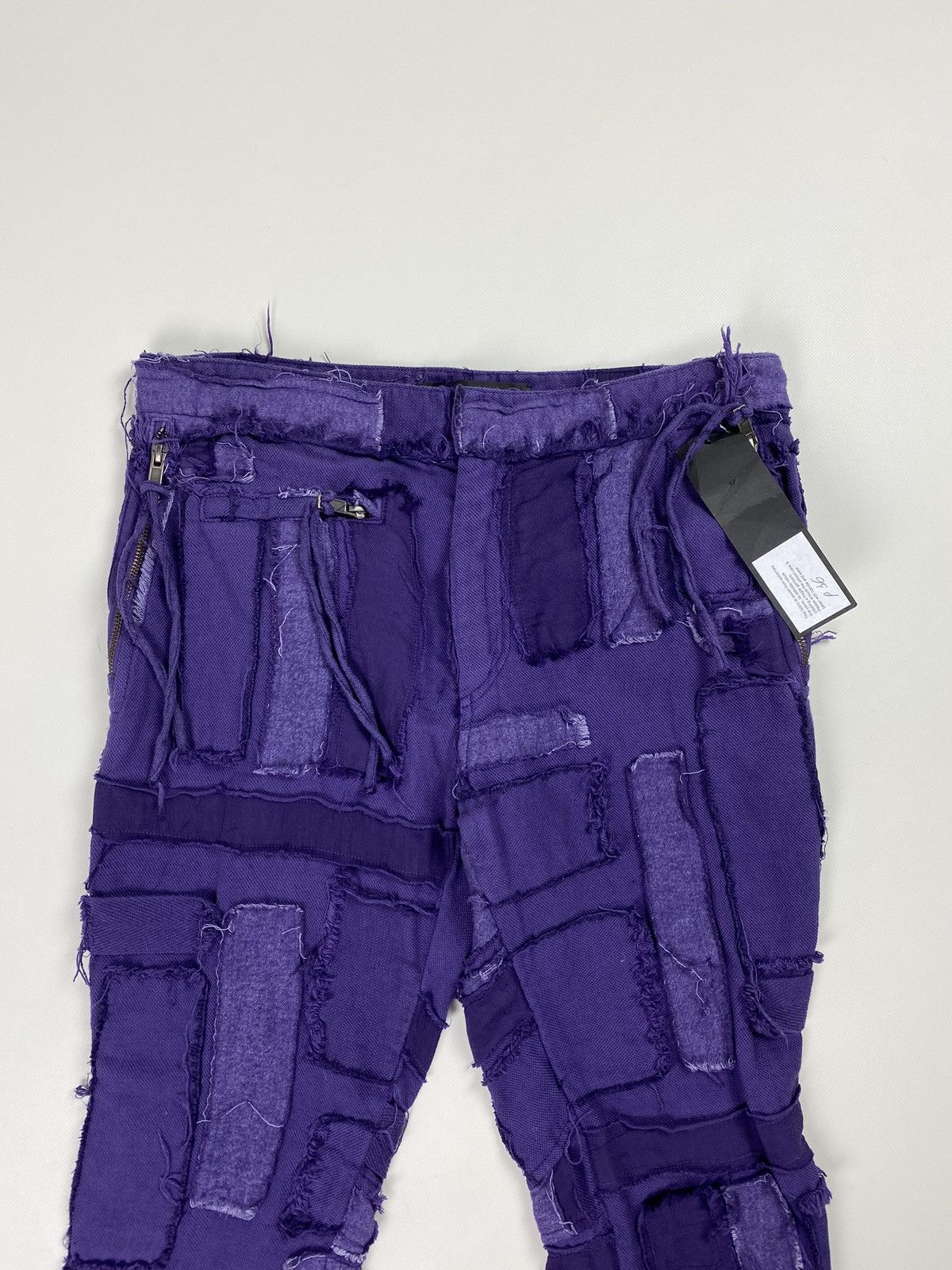 Haider Ackermann BNWT! Haider Ackermann ladies patchwork cropped pants Size 25" / US 0 / IT 36 - 10 Thumbnail