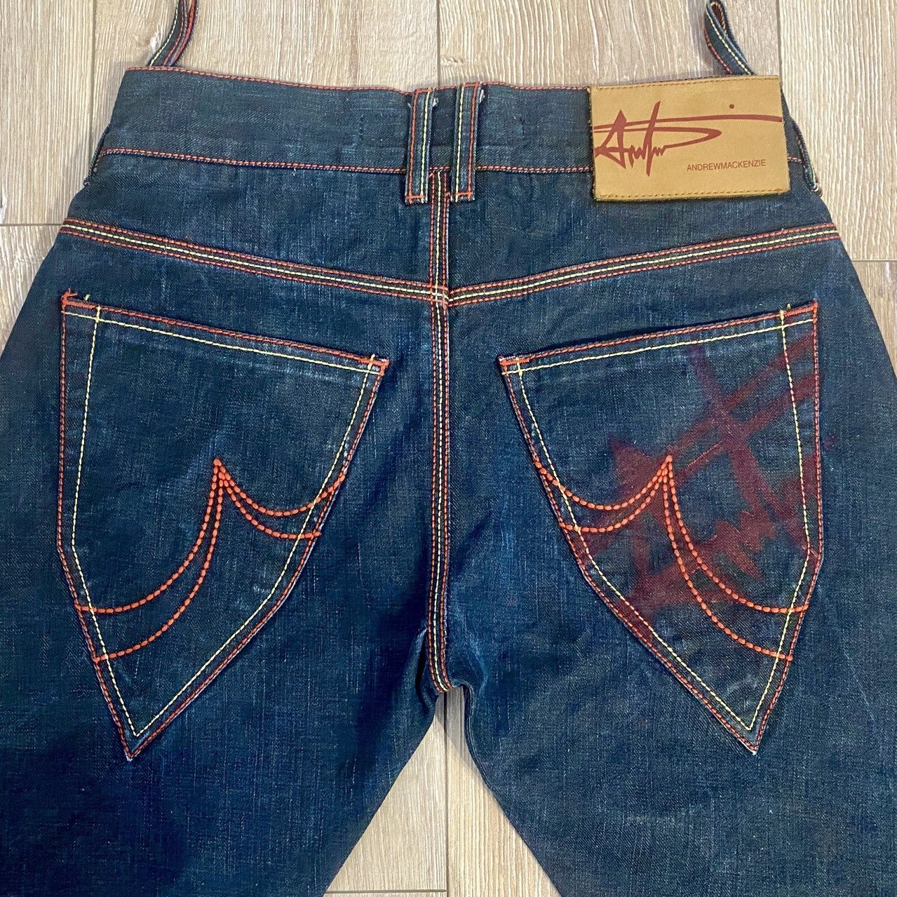 Andrew Mackenzie Rare Andrew Mackenzie Banan Fit Jeans Size US 30 / EU 46 - 3 Thumbnail