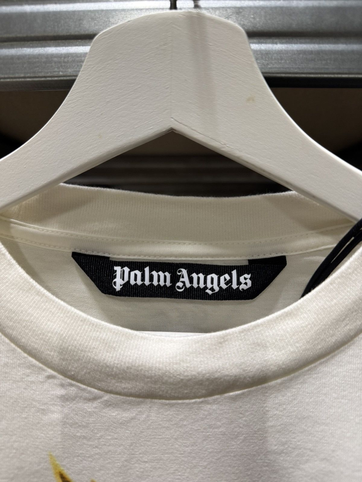 Palm Angels Palm Angels Burning Logo T-Shirt NEW 475$ Size US XL / EU 56 / 4 - 3 Thumbnail