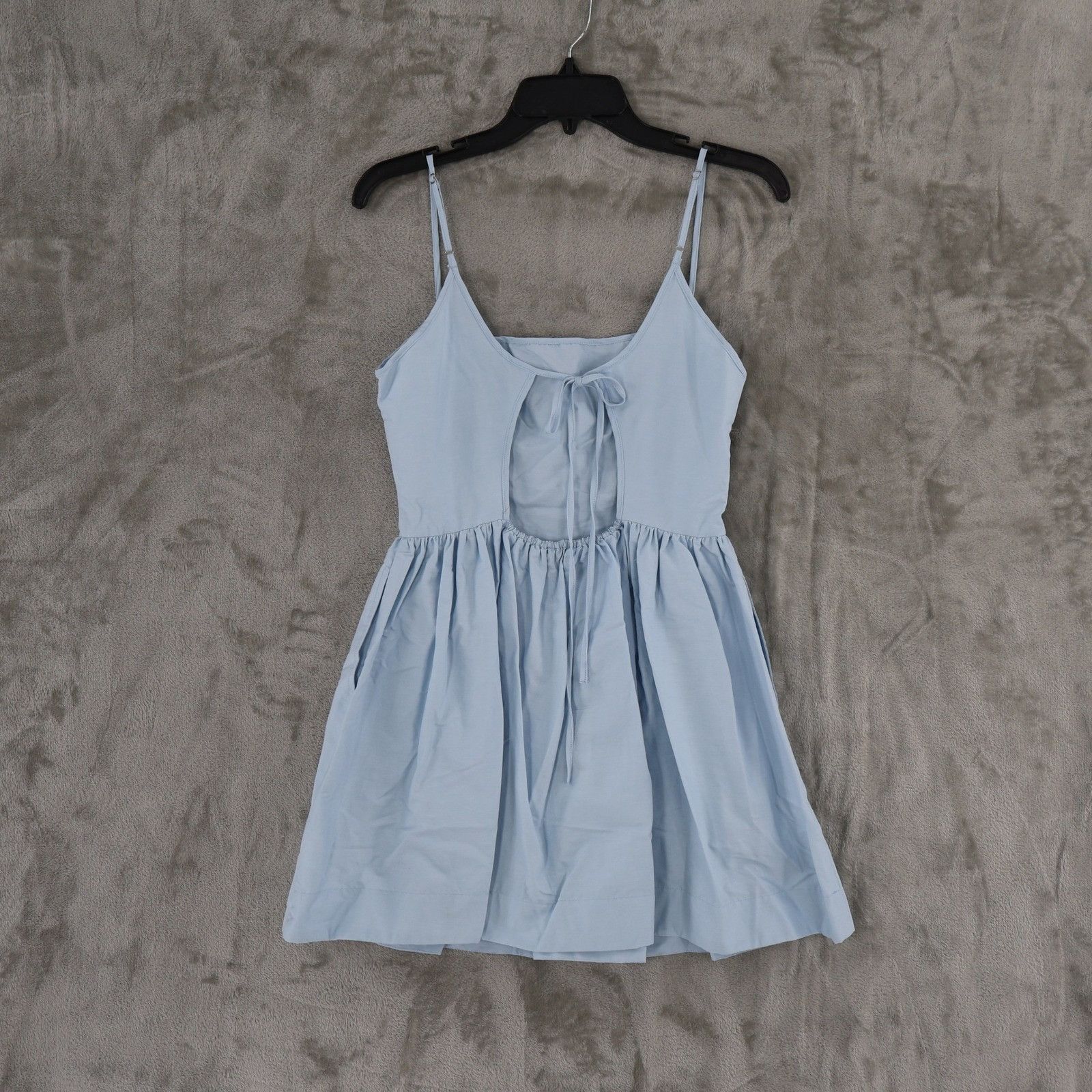 Ciao Lucia Ciao Lucia Blue Bow Mini Dress Women S Girlhood Coquette NWT Size S / US 4 / IT 40 - 8 Thumbnail