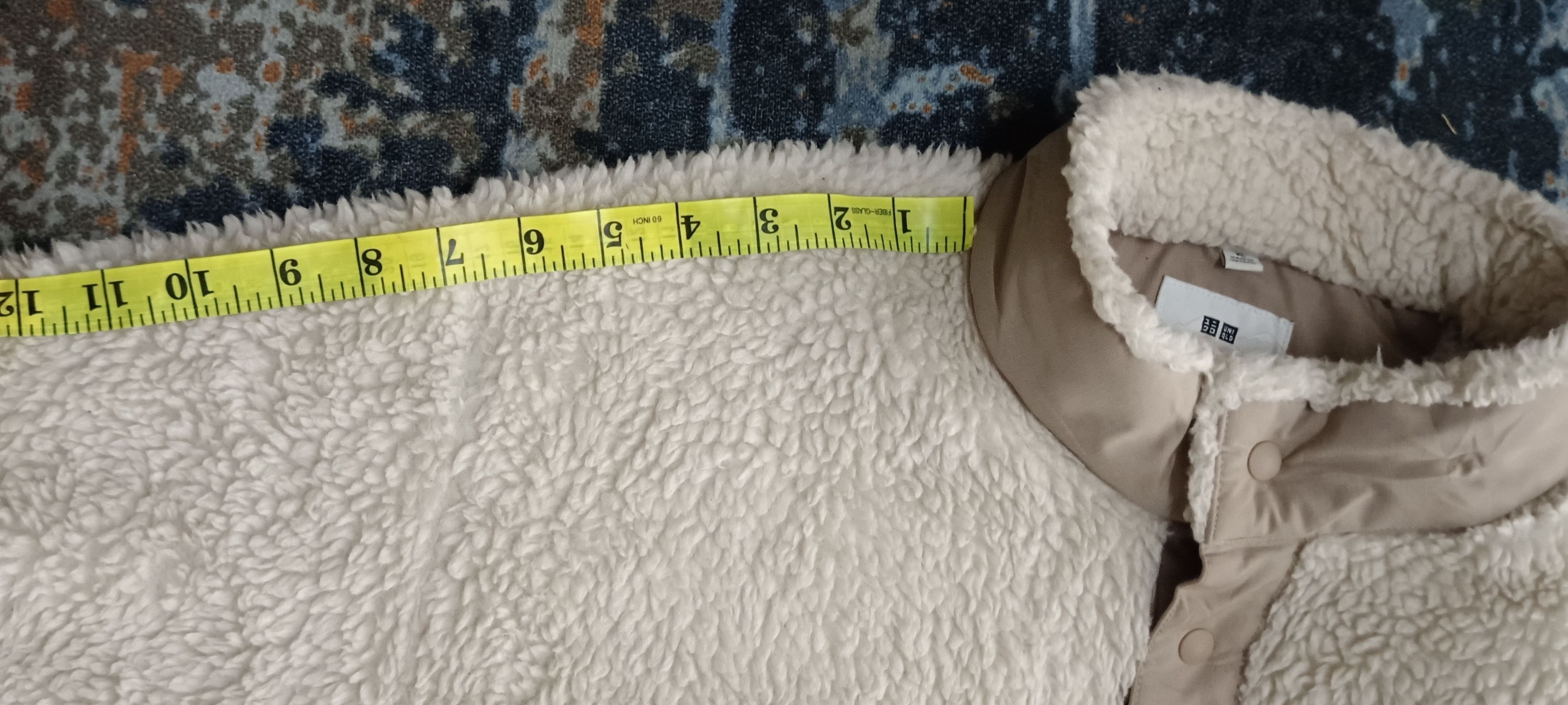 White Mountaineering White Mountaineering Uniqlo Sherpa Fleece White Sweatshirt Size US XL / EU 56 / 4 - 10 Thumbnail