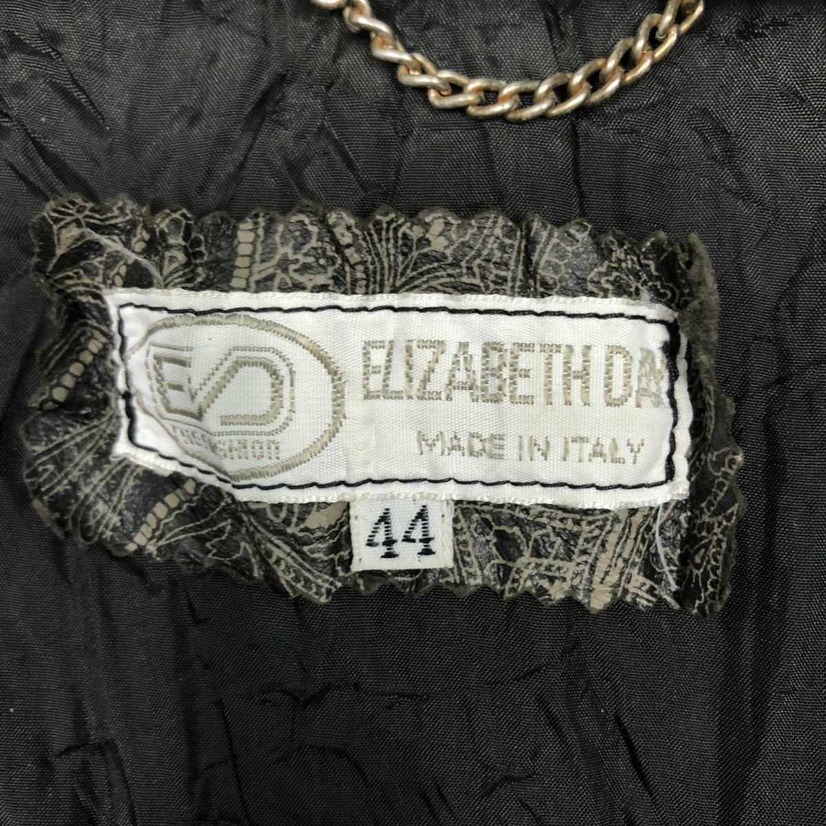 Vintage 🔥VINTAGE LEATHER JACKET BUTTONLESS ELIZABETH ITALY Size M / US 6-8 / IT 42-44 - 18 Thumbnail