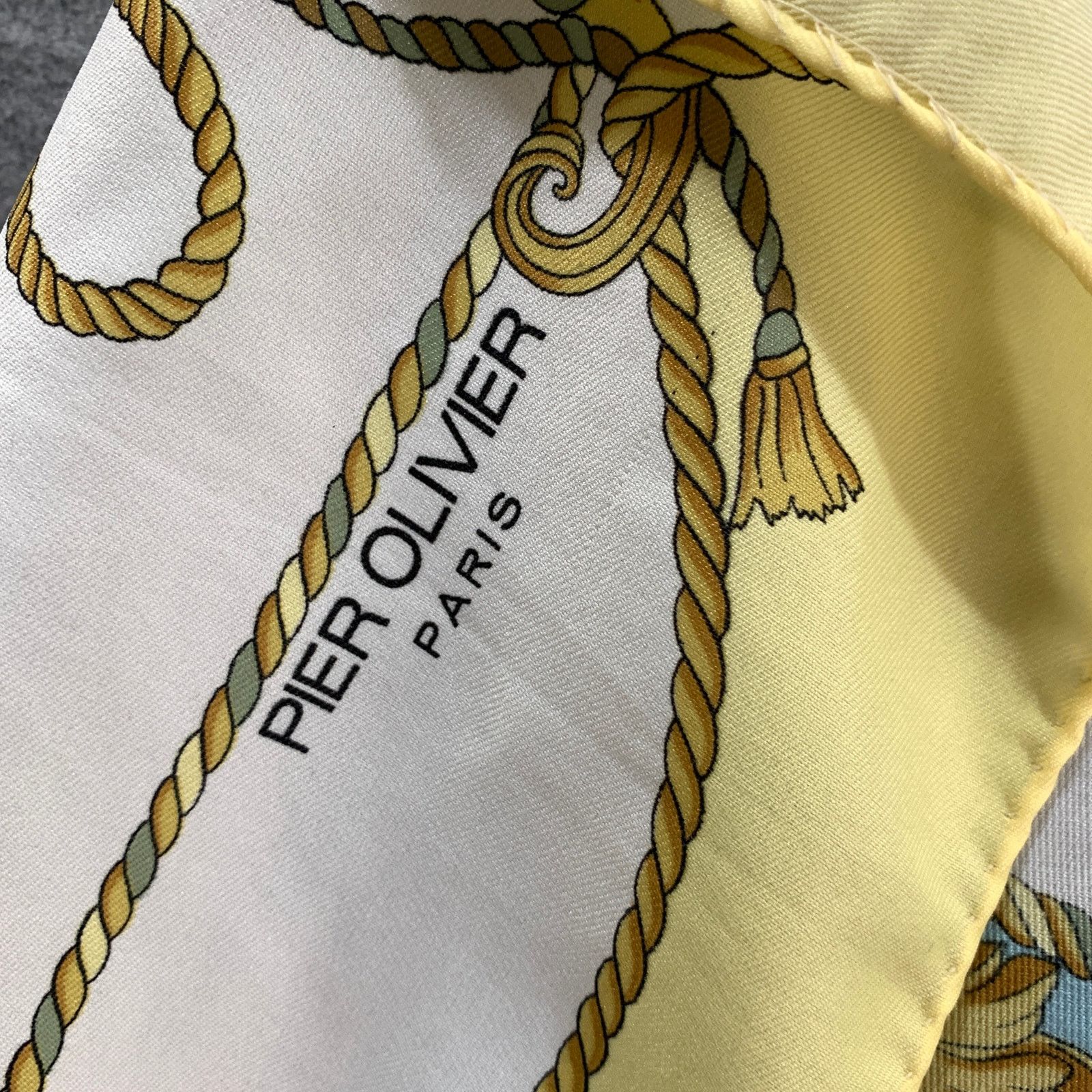 Other Pier Olivier Paris Yellow Scarf 100% Polyester Size ONE SIZE - 6 Thumbnail
