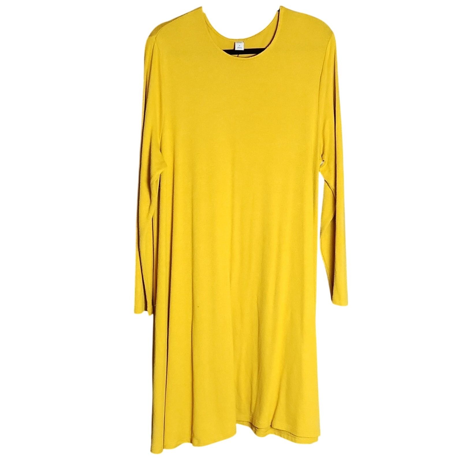 Old Navy Old Navy XL Yellow Long Sleeve Dress Vibrant Chic Size XL / US 12-14 / IT 48-50 - 1 Thumbnail