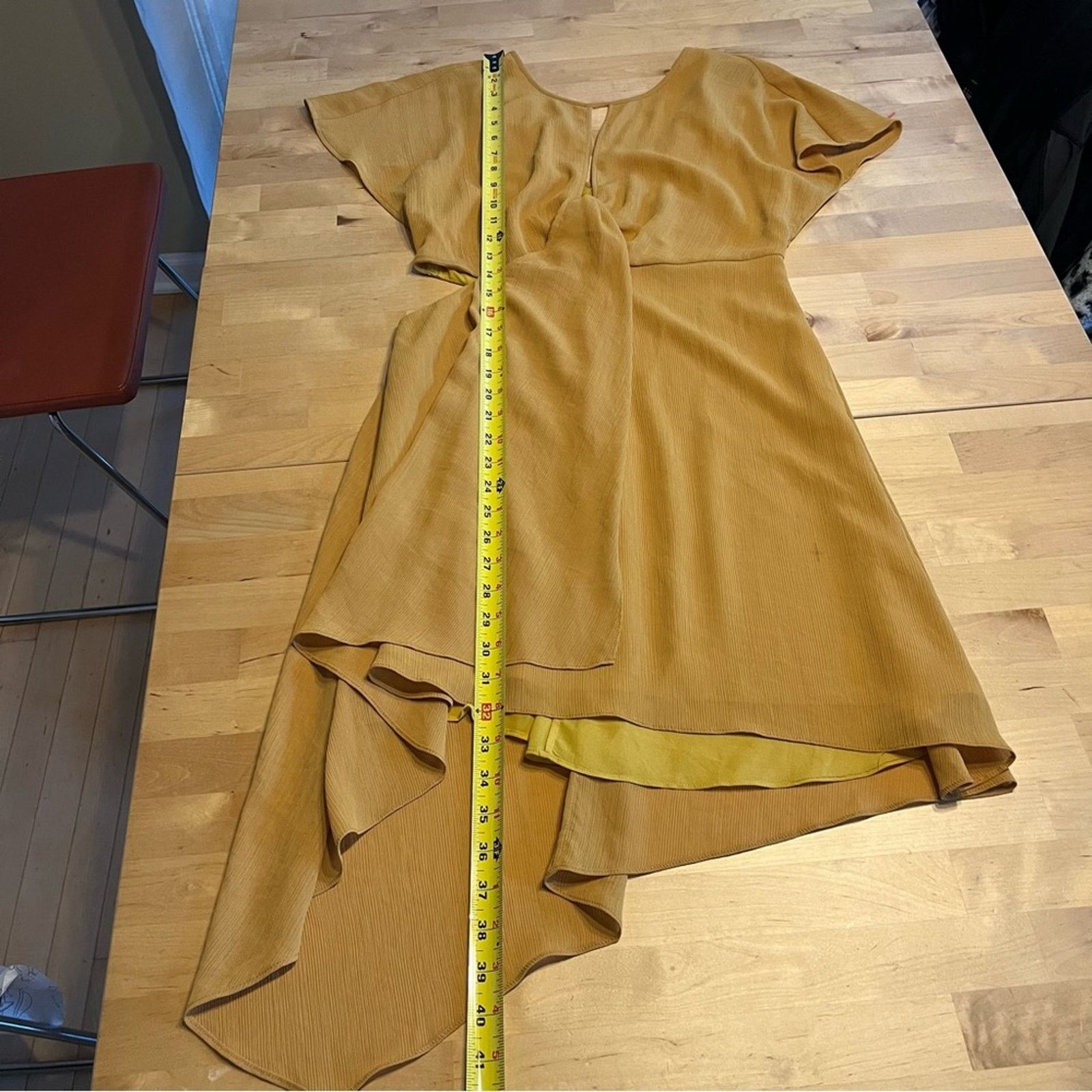 Bcbgmaxazria BCBG MaxAzria Cut Out Waist Dress Size XS Asymmetrical Size XS / US 0-2 / IT 36-38 - 8 Thumbnail