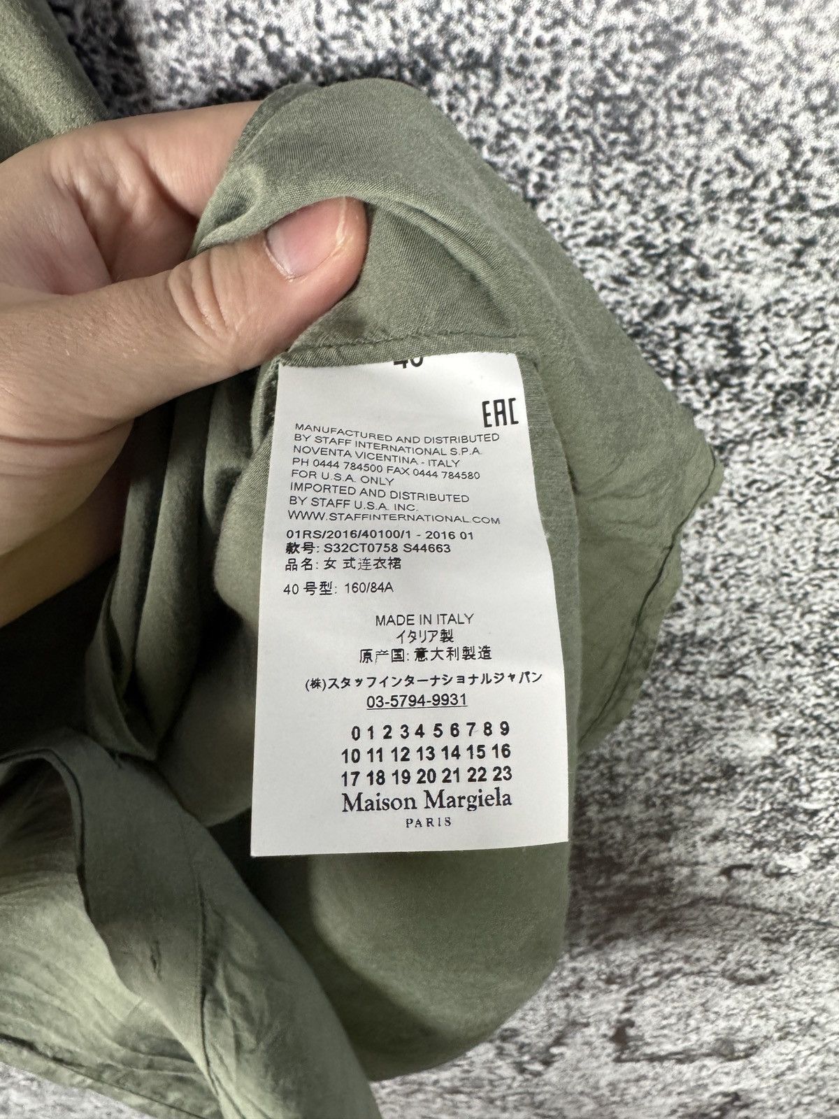 Maison Margiela Maison Margiela Paris Long Sleeve Designer Shirt Button Up Size S / US 4 / IT 40 - 10 Thumbnail