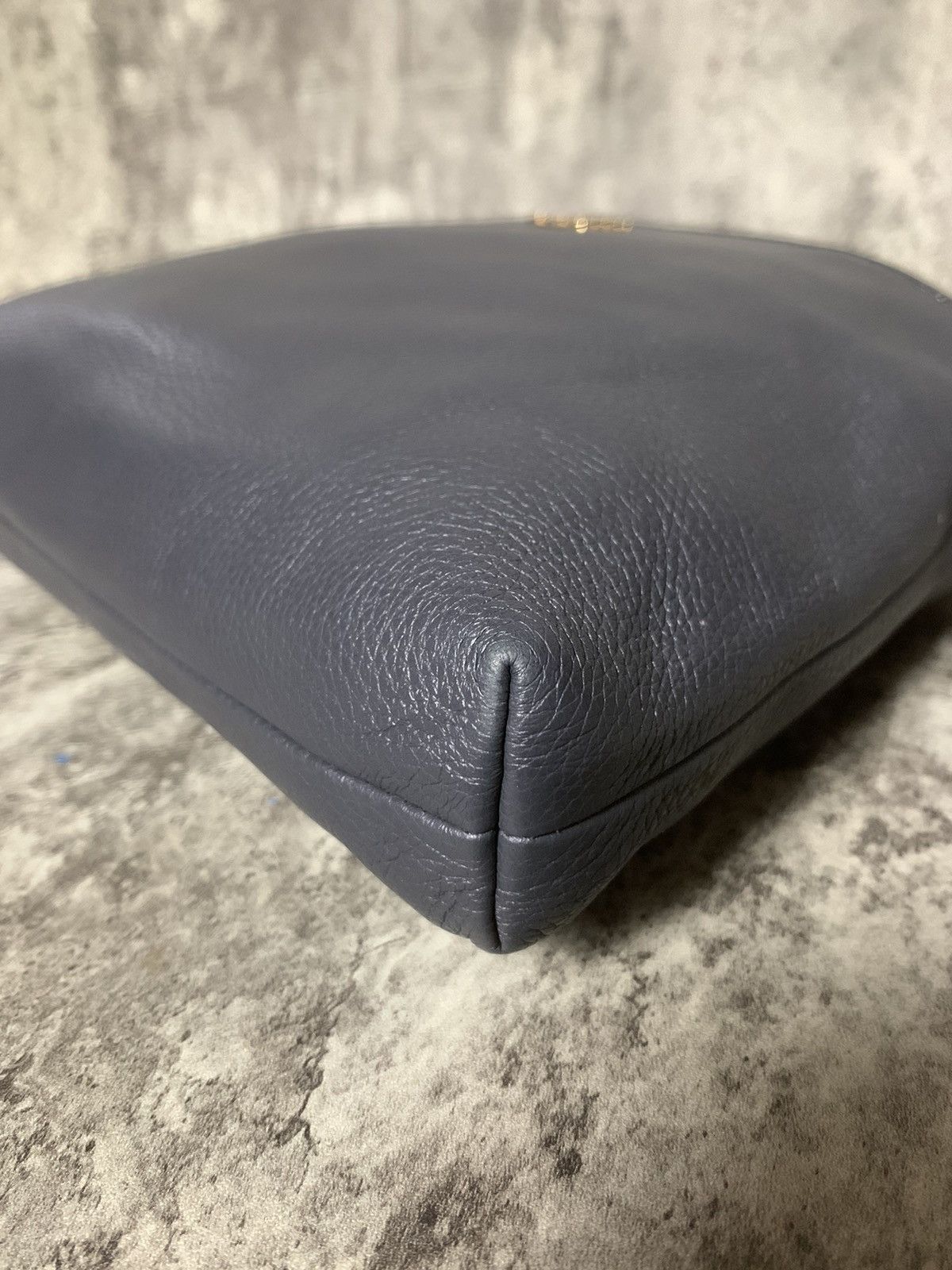 Coach COACH Leather Black Charcoal / Dark Grey Size ONE SIZE - 8 Thumbnail