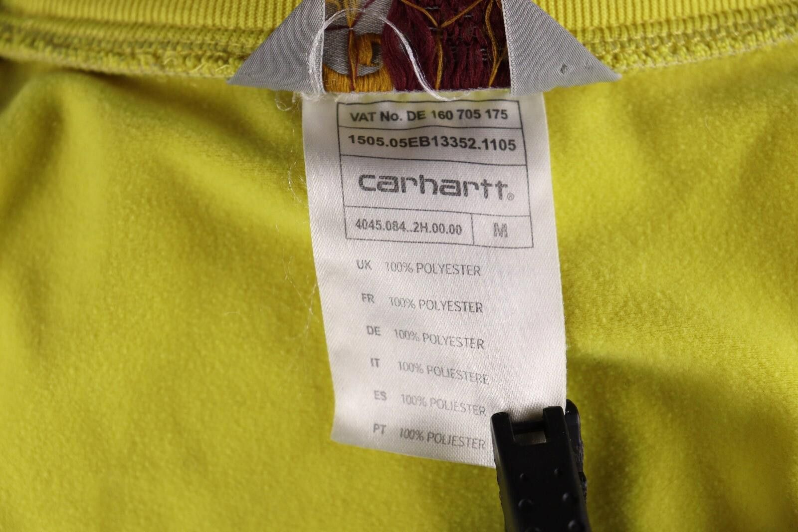 Carhartt Carhartt Yellow P0103 Sweatshirt Sweat Jacket Jersey Size M Size M / US 6-8 / IT 42-44 - 11 Thumbnail