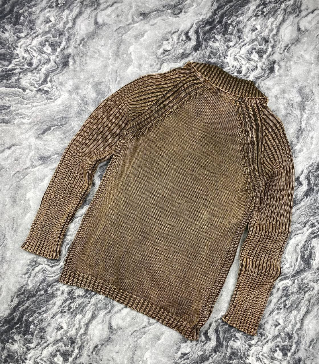 Dolce & Gabbana Vintage Dolce Gabbana Ribbed Knit Sweater 1/4 Zip Size US M / EU 48-50 / 2 - 8 Thumbnail