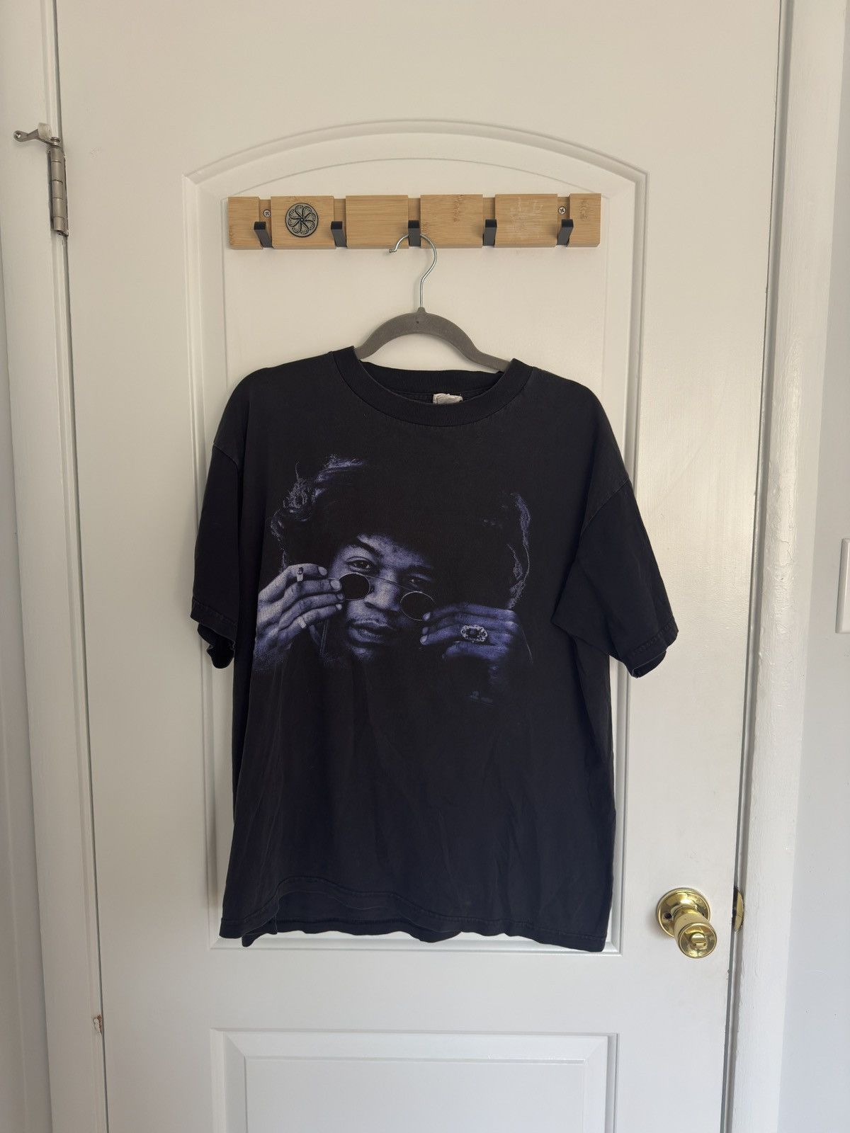Band Tees Vintage Jimi Hendrix Size US L / EU 52-54 / 3 - 5 Thumbnail