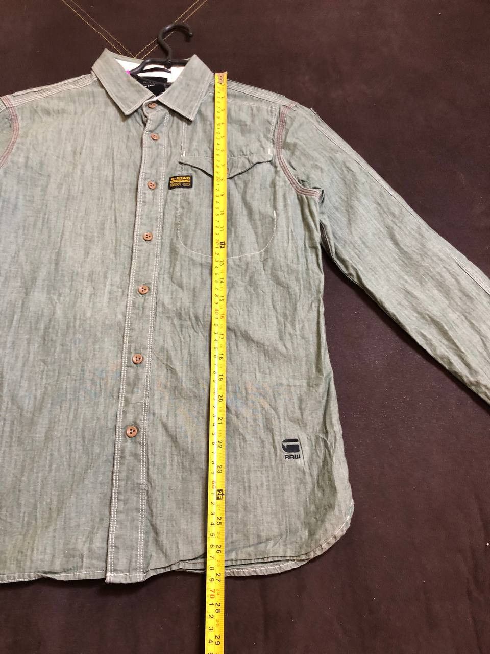 G-Star Vintage G star raw co longsleeve button up shirt Size US M / EU 48-50 / 2 - 8 Thumbnail
