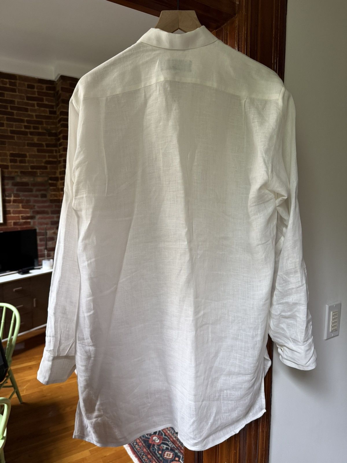 Geoffrey B. Small Geoffrey B Small Varese Linen Shirt Size US L / EU 52-54 / 3 - 2 Thumbnail