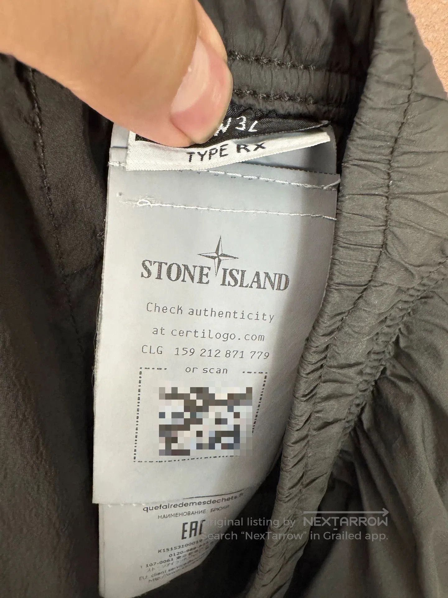 Stone Island Stone Island 25SS RX Casual Pants. Size US 32 / EU 48 - 6 Thumbnail