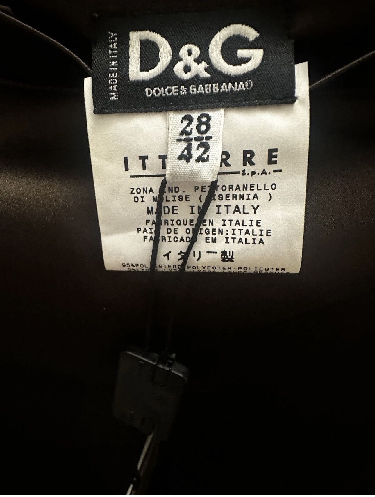 Dolce & Gabbana Dolce & Gabbana Women's dark Brown Skirt 28/42 New Size 28" / US 6 / IT 42 - 3 Thumbnail